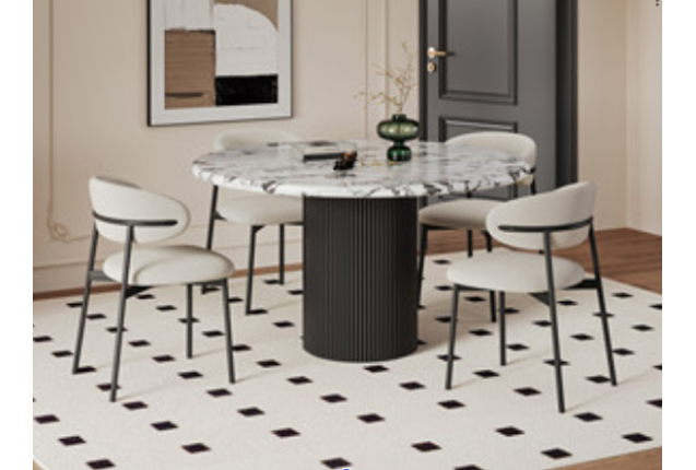 Dining Table And Chair Set (KQD-T109-DLS-HS-1.3-CZ)