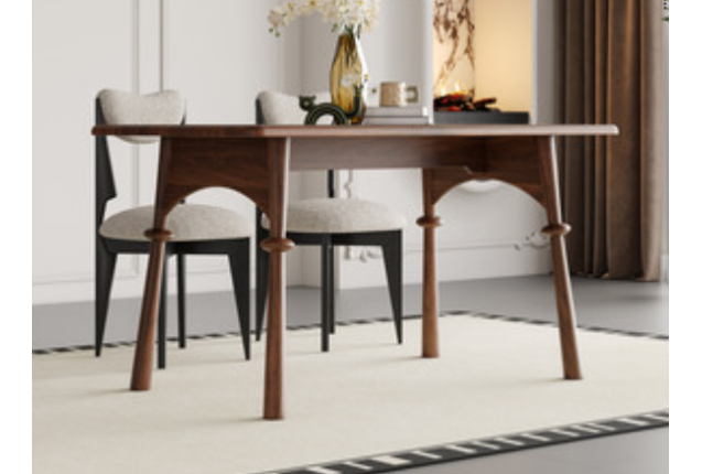 Dining Table And Chair Set (FMYY-02-1.38-CZ)