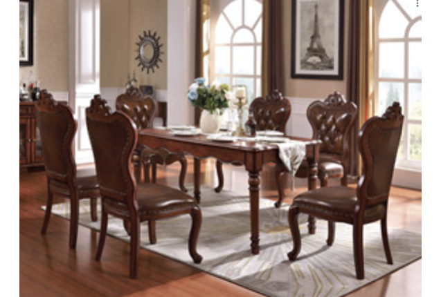 Dining Table And Chair Set (AMLJ-8802#-1.45-CZ)