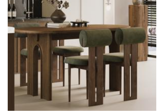 Dining Table And Chair Set (LYMY-TZG-002B-SHT-CY)