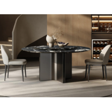 Dining Table And Lazy Susan (ORS-2533-ZP-DLS-1.35-CZ)