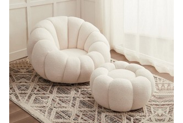 Stylish Lounge Chair Set (Model KRD-D08-BY-BS-DY+JT-XXY)