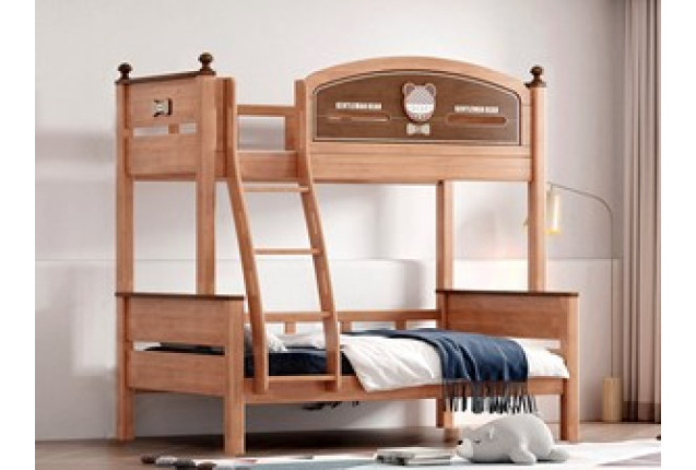 Classy Twin-Over-Twin Bunk Bed (Model PPM-W815B-ZMC-1.5-ETC)