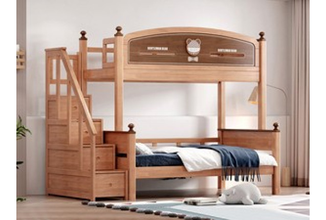 Classy Twin-Over-Twin Bunk Bed (Model PPM-W1164.7B-TBC-1.5-ETC)