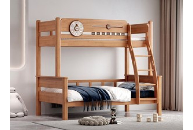 Classy Twin-Over-Twin Bunk Bed (Model PPM-T180B-ZMC-1.5-ETC)