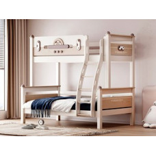 Classy Twin-Over-Twin Bunk Bed (Model PPM-8108B-ZMC-1.5-ETC)