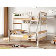 Stylish Twin-Over-Twin Bunk Bed (Model QCTB-US3029-ZMC-GT-1.5-ETC)