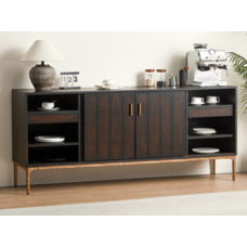 Modern Drawer Shelf with Cabinet (HSZY-Y113-2.0-CBG)
