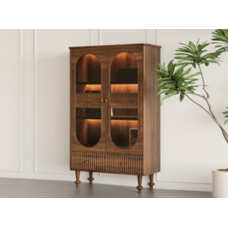 Modern Drawer Shelf with Cabinet (FMYY-01-CBG)