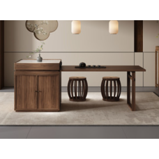Island Cabinet + Long Table Set (MYSY-C101-DT)