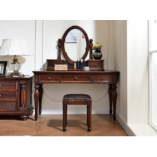 Vanity Table + Vanity Mirror + Vanity St