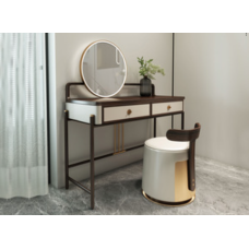 Vanity Table + Vanity Mirror + Vanity St