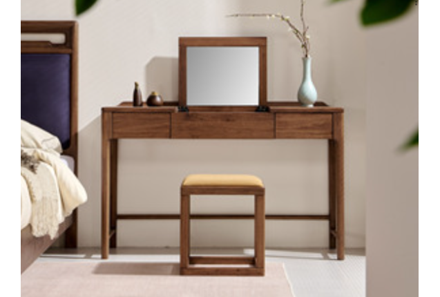 Vanity Table + Vanity Mirror + Vanity Stool Set (GFLS-BV636-ZT)