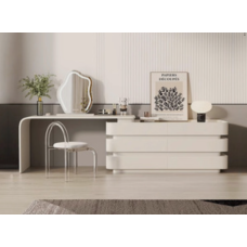 Vanity Cabinet + Vanity Table Set (MLD-2810-NBS-SZT)