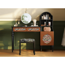 Vanity Table + Vanity Mirror + Vanity St