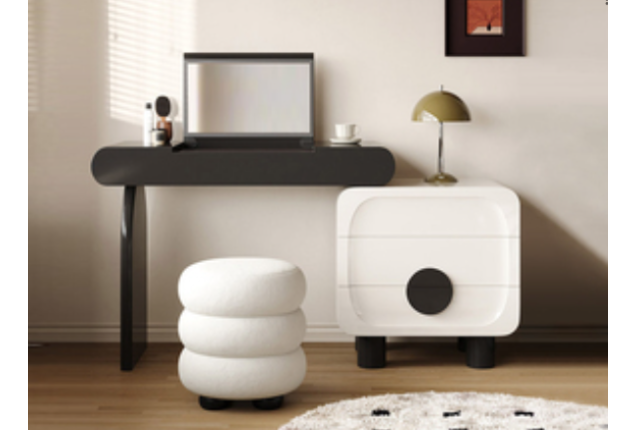 Vanity Cabinet + Vanity Table Set (KQD-2813-3-SZT)