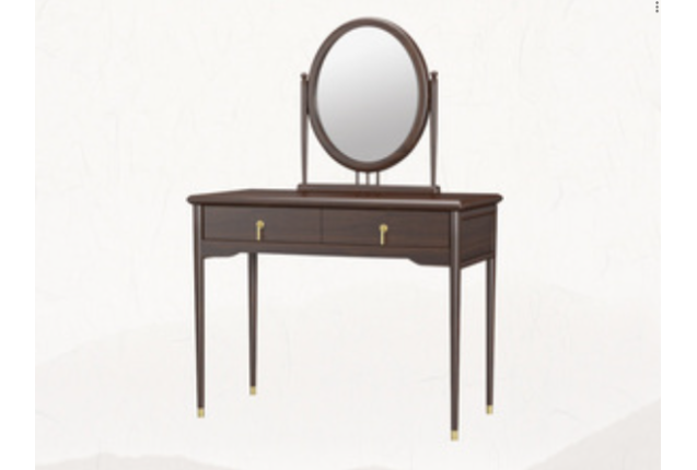 Vanity Table + Vanity Mirror Set (JPMJ-JRZS-1001-ZT+ZJ-ZH)