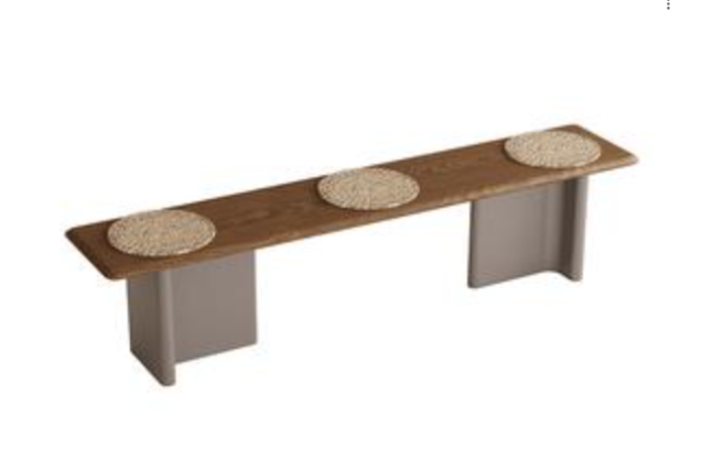 Outdoor Bench (YFCJ-WG-25329-CD)