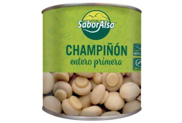 Saboralsa Whole Mushroom Can 3kg (1330 GRS) x 6