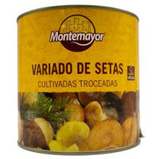 Montemayor Surtido Variado de Setas Lata 2500/1200 ESC x 6