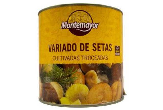 Montemayor Surtido Variado de Setas Lata 2500/1200 ESC x 6