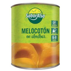 Saboralsa Peach in Syrup – Half Extra Ca