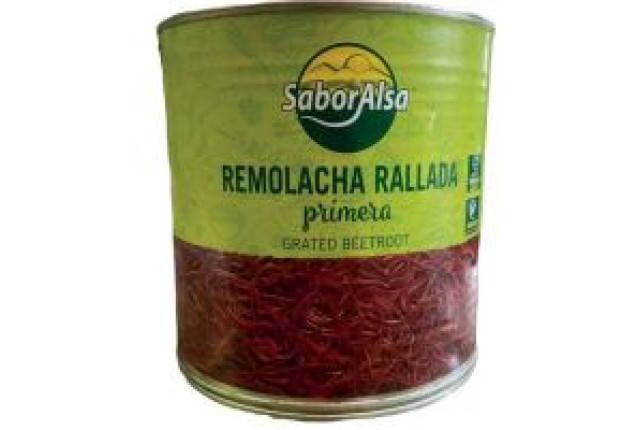 Saboralsa Grated Beetroot Can 3 kg x 6
