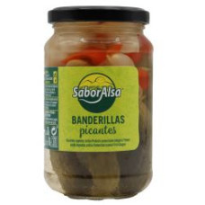 Saboralsa Hot Pickles in Vinegar Jar 1/2