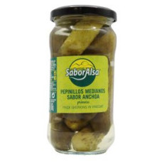 Saboralsa Big Gherkin in Vinegar Jar 1/2 Kg x 12
