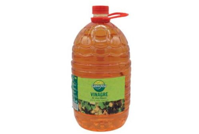 Saboralsa White Wine Vinegar 6° Pet 5L x 2