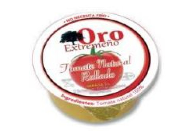Oro Extremeño Grated Natural Tomato 25 GR Pack 18 Units x 12