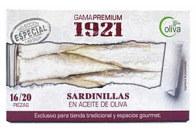 Gerialsa Sardines in Oil 16/20 RR-125 x 12
