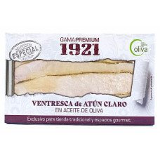 1921's Ventresca de Atún Claro en Aceite de Oliva OL-120 1
