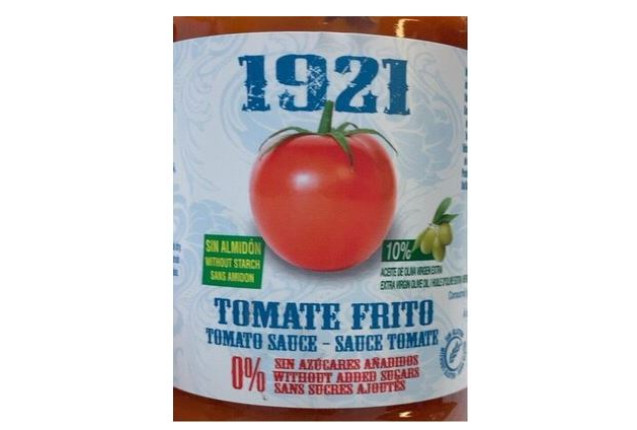 1921 Homemade Tomato 0% Sugar – Authentic Tomato Frito x 12