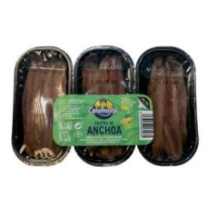 Calamayor Anchovy in Olive Oil Tripack 108/75 (Easy Peel) x 18
