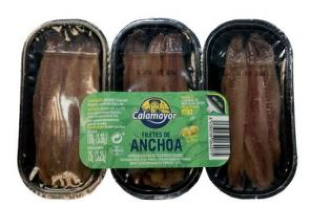 Calamayor Anchovy in Olive Oil Tripack 108/75 (Easy Peel) x 18