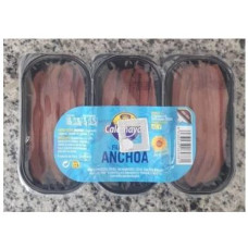Calamayor Anchovy in Vegetable Oil Tripack 108/75ESC (Easy Peel) x 18