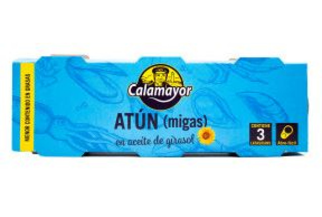 Calamayor's Tuna in Sunflower Oil RO-85 (Crumbs) PACK 3 x 32