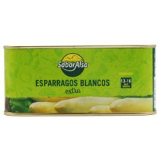 Saboralsa White Asparagus Can 1kg (13/16