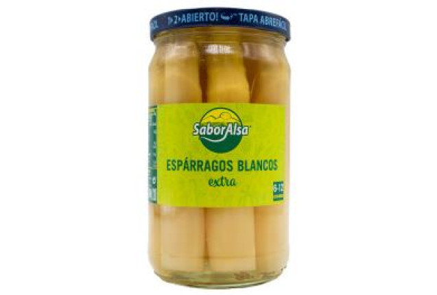 Saboralsa White Asparagus Jar 720 GR (6/12) x 6