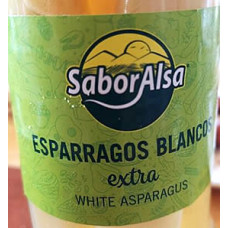Saboralsa White Asparagus Jar 580 1KG (4