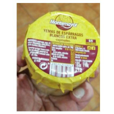 Montemayor White Asparagus Buds Jar 212 6/9 x 12