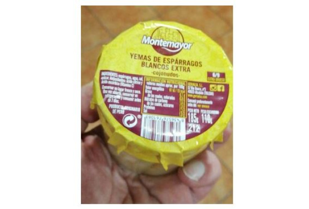 Montemayor White Asparagus Buds Jar 212 6/9 x 12