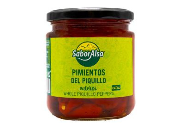 Whole Piquillo Pepper Jar A-370 x 12