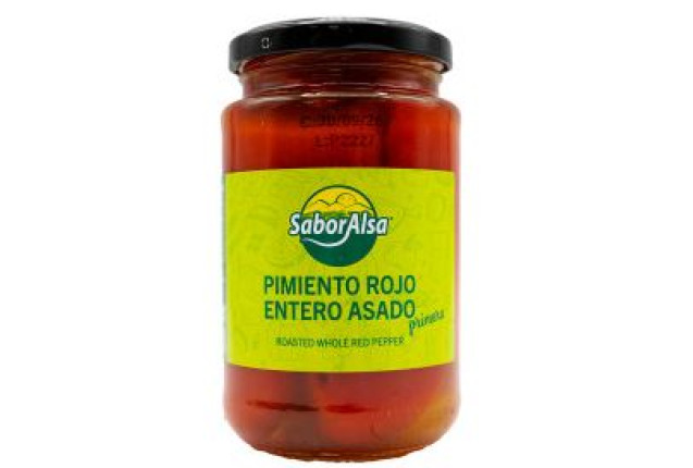 Saboralsa Whole Roasted Red Pepper 370 340/220 x 12
