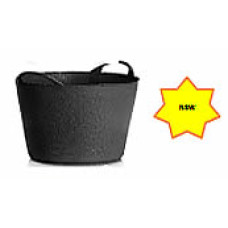 Pongal Large Strong Flexible Bucket 26L Black x 12