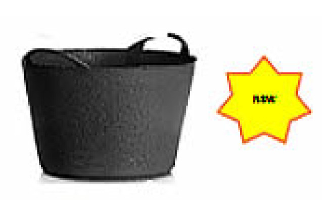 Pongal Large Strong Flexible Bucket 26L Black x 12