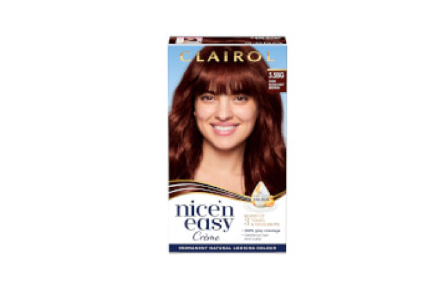 Clairol Nice N Easy Care Colour Dark Burgundy Brown 3.5BG x 3