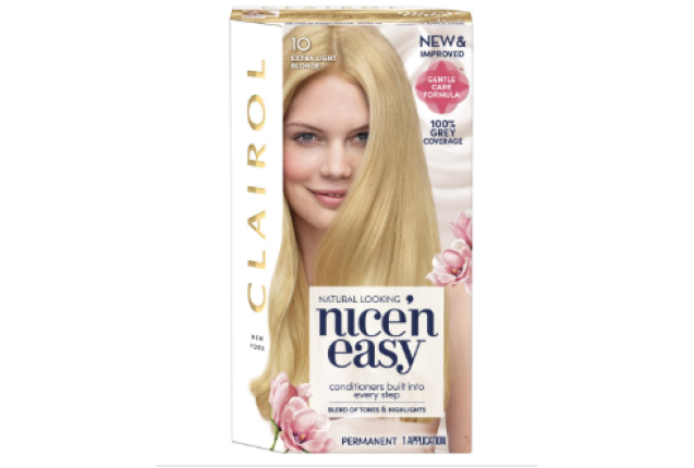 Clairol Nice N Easy Care Colour Extra Light Blonde 10 x 3