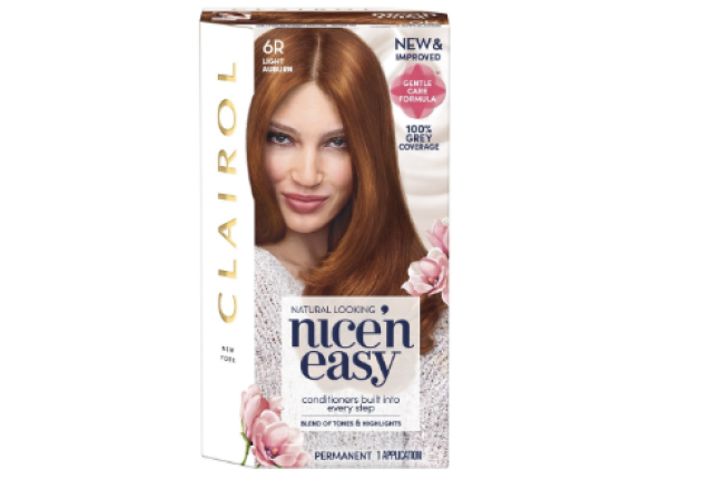 Clairol Nice N Easy Care Colour Light Auburn 6R x 3